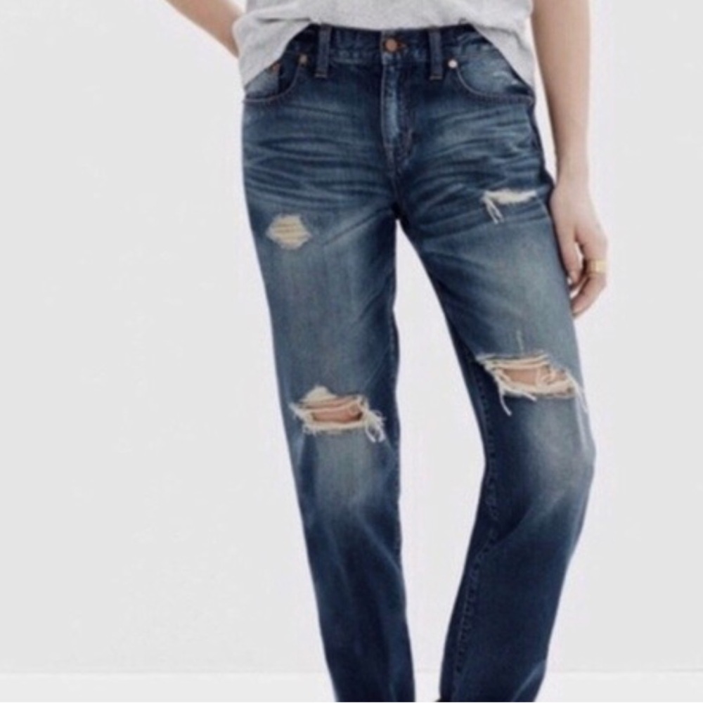 Madewell BoyJean Crop.